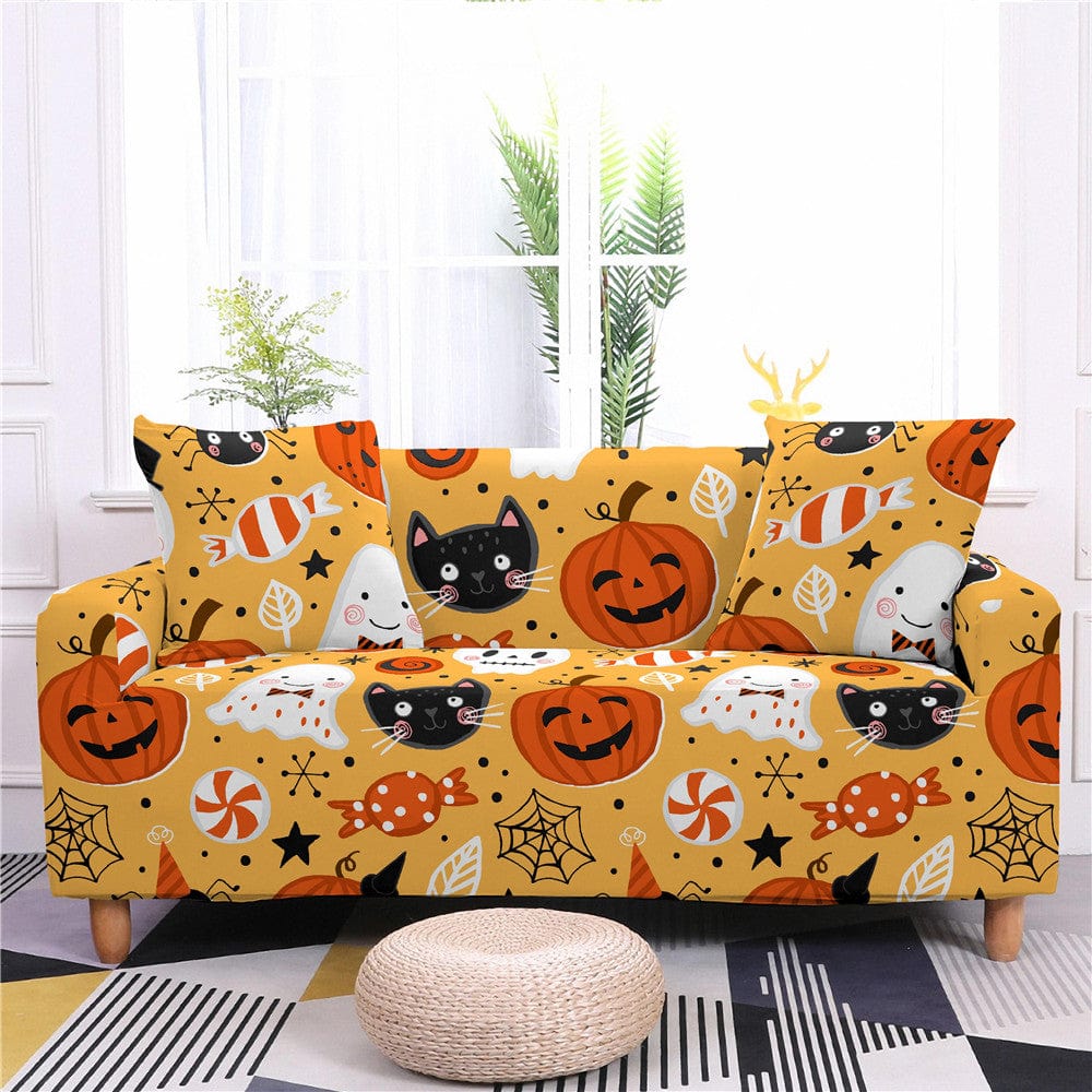 Pumpkin Halloween - Sofabezüge für klassische und Ecksofas - Das Haus der Überzüge Pumpkin Halloween - Sofabezüge für klassische und Ecksofas - Das Haus der Überzüge